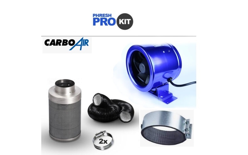 carboair - phresh hyper fan - ducting kit