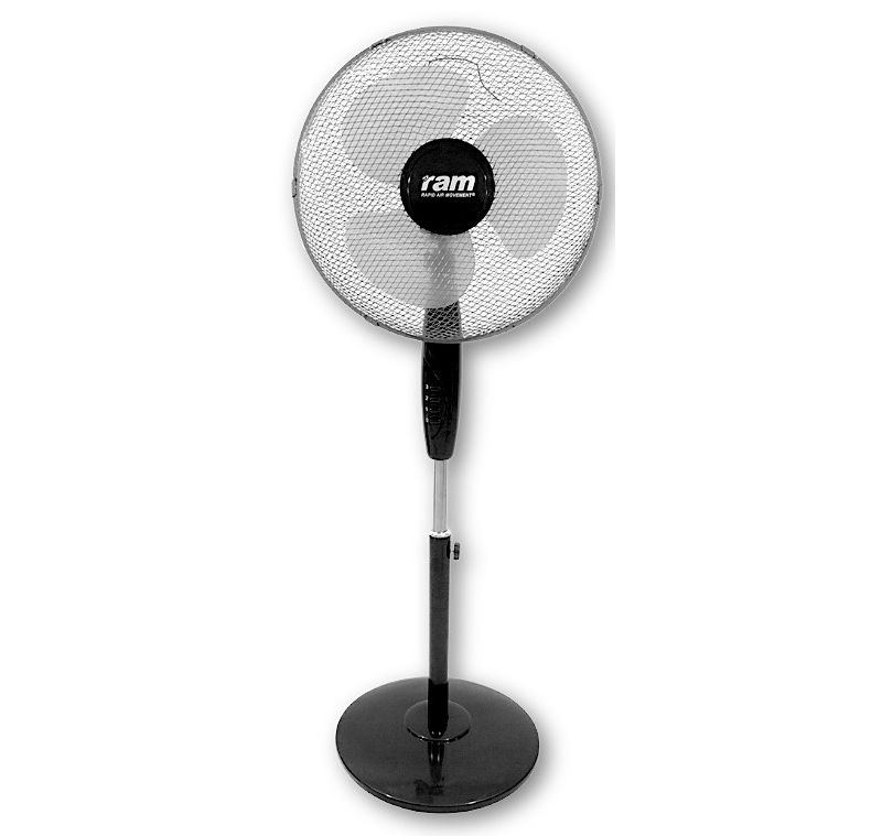 ram pedestal fan