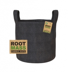 root mass - round fabric pot